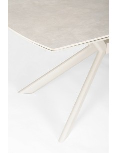 Tavolo Janika crema/luna 2