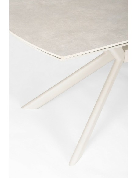 Tavolo Janika crema/luna
