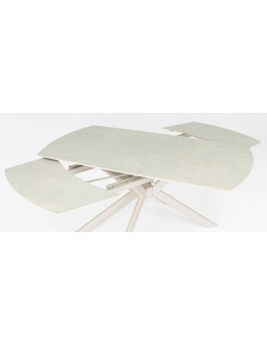 Tavolo Janika crema/luna